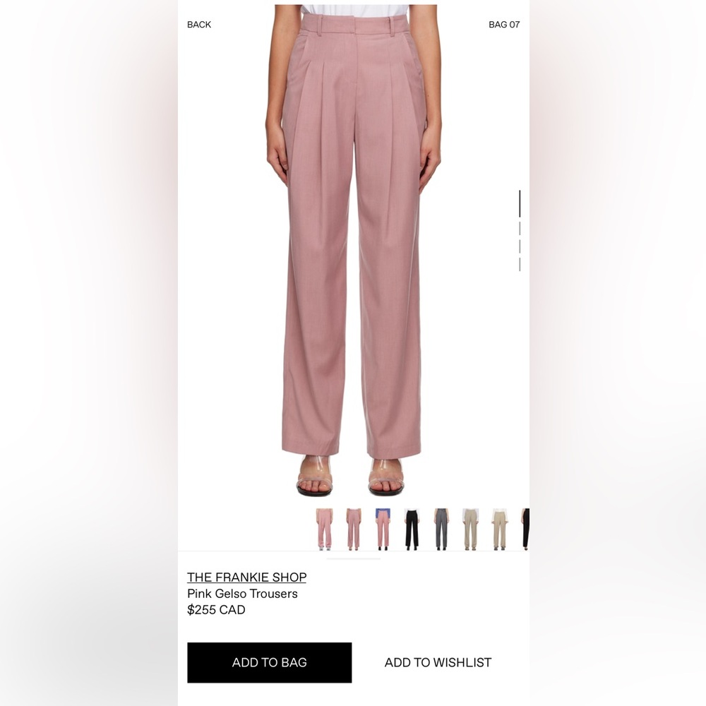 The Frankie Shop Gelso Trousers